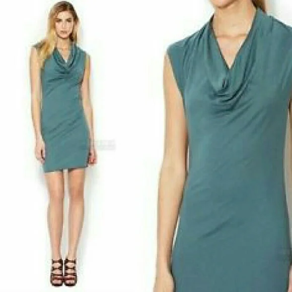 Helmut Lang | Dresses | Helmut Lang Dress Green Small | Poshmark